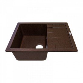 Мойка для кухни Adamant Anila 650х500 мм искусственный гранит mokko 4824296100312