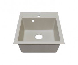 Мийка для кухні Adamant Brick 460х515 мм штучний граніт ivory 4824296101208