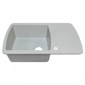 Мийка для кухні Adamant Optimaks 780х500 мм штучний граніт білий 4824296101101