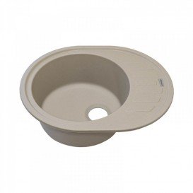 Мийка для кухні Adamant Ovum 620х500 мм штучний граніт сахара 4824296100402