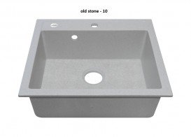 Мийка для кухні Adamant Prizma 590х500 мм штучний граніт old stone 4824296100210