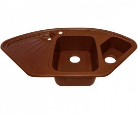 Мойка для кухни Adamant Сonsensus 1060х575 мм искусственный гранит terracotta 4824296100611