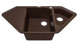 Мойка для кухни Adamant Spirit 1000х500 мм искусственный гранит коричневый 4824296101305