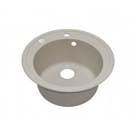 Мойка для кухни Adamant Sun Ø510 мм искусственный гранит ivory 4824296100108