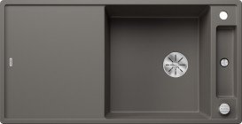 Мойка для кухни Blanco Axia III XL 6S 100х51 см SILGRANIT PuraDur® вулканический серый 527234