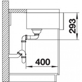 Мойка для кухни Blanco Cronos XL 8-IF нержавеющая сталь матовая 523381