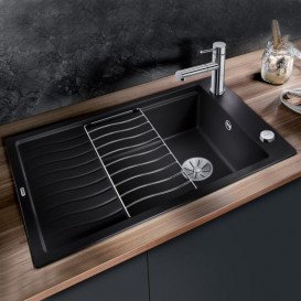 Мийка для кухні Blanco Elon XL 6 S 78х50 см SILGRANIT® PuraDur® чорний 525882