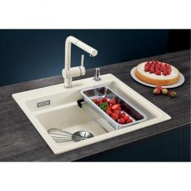 Мойка для кухни Blanco Etagon 6 керамика PuraPlus™ глянцевый магнолия 525157