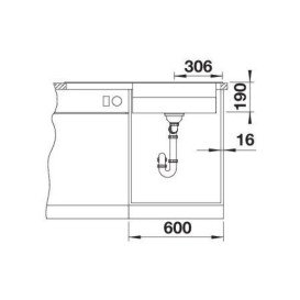 Мойка для кухни Blanco Etagon XL 6 S 100х51 см Silgranit® PuraDur® вулканический серый 528095