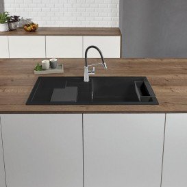 Мийка для кухні Blanco Sity XL 6 S SILGRANIT PuraDur® антрацит / лава 525048