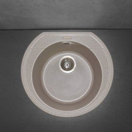 Мийка для кухні Буль-Буль Tuluza врізна Маграніт пісочний 107050007