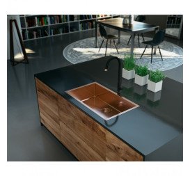 Мийка для кухні CM Iride 57Х45 см нержавіюча сталь мідь 12258X.L29