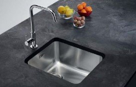 Мойка для кухни Franke Aton ANX 110-34 монтаж под столешницу нержавеющая сталь полированная 122.0204.647