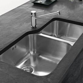 Мойка для кухни Franke Galassia GAX 120 монтаж под столешницу нержавеющая сталь полированная 5290652