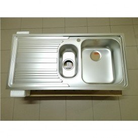 Мойка для кухни Franke Logica line LLL 651 врезная чаша справа нержавеющая сталь декор 101.0381.836