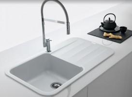 Мойка для кухни Franke Pebel PBG 611-78 врезная оборотная Fragranite белый 114.0258.049
