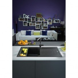 Мойка для кухни Franke Urban UBG 611-100 XL врезная оборотная Fragranite оникс 114.0574.931