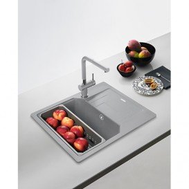 Мойка для кухни Franke Urban UBG 611-62 врезная оборотная Fragranite серый камень 114.0574.955