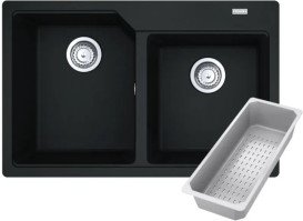 Мойка для кухни Franke Urban UBG 620-78 78х50 см Fragranite Black Edition 114.0699.237