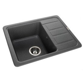 Мийка для кухні Granado Alanis 57,4х46 см нанограніт графіт 2709