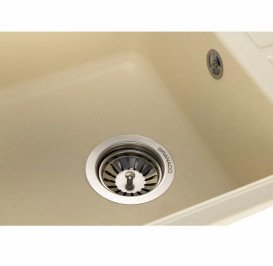 Мийка для кухні Granado Alanis 57,4х46 см нанограніт ivory 2704