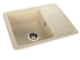 Мийка для кухні Granado Alanis 57,4х46 см нанограніт ivory 2704