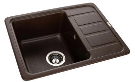 Мийка для кухні Granado Alanis 57,4 х46 см нанограніт marron 2706