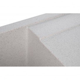 Мойка для кухни Granado Alicante врезная 78х49,5 см наногранит gris 2408