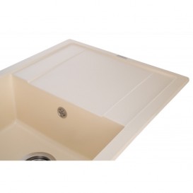 Мойка для кухни Granado Alicante врезная 78х49,5 см наногранит ivory 2404