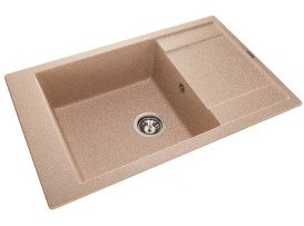 Мийка для кухні Granado Almeria 77,5х49 см нанограніт avena 3102