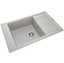 Мийка для кухні Granado Almeria 77,5х49 см нанограніт gris 3108