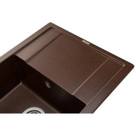 Мийка для кухні Granado Almeria 77,5х49 см нанограніт marron 3106