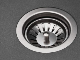 Мийка для кухні Granado Altea врізна 61х49,5 см нанограніт grafito 1309