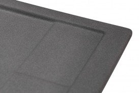 Мийка для кухні Granado Altea врізна 61х49,5 см нанограніт grafito 1309