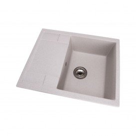 Мийка для кухні Granado Altea врізна 61х49,5 см нанограніт gris 1308