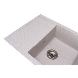 Мийка для кухні Granado Altea врізна 61х49,5 см нанограніт gris 1308