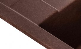 Мийка для кухні Granado Altea врізна 61х49,5 см нанограніт marron 1306
