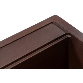 Мийка для кухні Granado Artes 65х49,7 см нанограніт marron gr3606