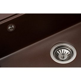 Мийка для кухні Granado Artes 65х49,7 см нанограніт marron gr3606