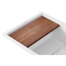 Мойка для кухни Granado Basic Estella 78х50 см со смесителем и аксессуарами наногранит white ksg0105