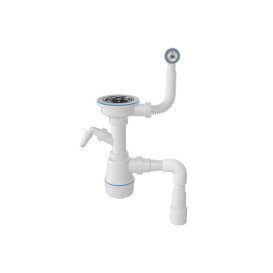 Мойка для кухни Granado Basic Estella 78х50 см со смесителем и аксессуарами наногранит white ksg0105