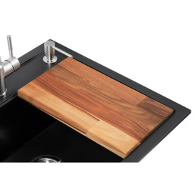 Мийка для кухні Granado Basic Lerida 56х51 см із змішувачем та аксесуарами нанограніт black shine ksg2101