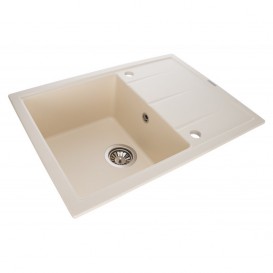 Мойка для кухни Granado Blanos врезная 68х50 см наногранит ivory 2504