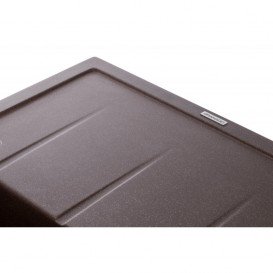 Мойка для кухни Granado Blanos врезная 68х50 см наногранит marron 2506