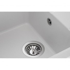Мийка для кухні Granado Blanos врізна 68х50 см нанограніт white 2505