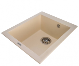Мойка для кухни Granado Cadiz прямоугольная 41х50 см наногранит ivory 2304