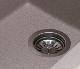 Мийка для кухні Granado Cadiz прямокутна 41х50 см нанограніт terra 2303