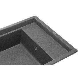 Мойка для кухни Granado Estella 78х50 см наногранит графит 3309