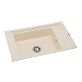 Мойка для кухни Granado Estella 78х50 см наногранит ivory 3304