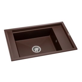 Мойка для кухни Granado Estella 78х50 см наногранит marron 3306
